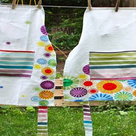 30+ Unique & Inspiring Flour Sack Tea Towel Craft Ideas