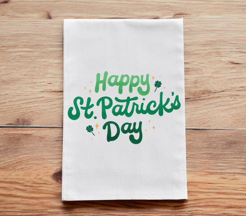 St.Patrick's Day Tea Towels, St. Patrick's Day Kitchen Towels