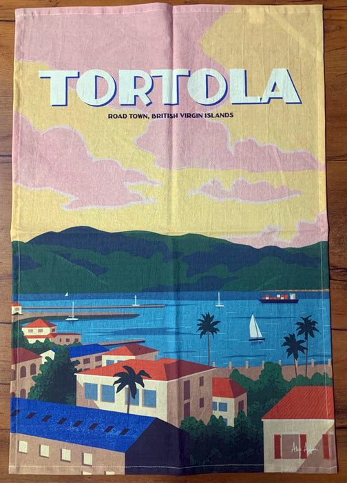 Edge to Edge Tea Towel Printing, All Over Custom Printing on Flour Sack Towels, Full Size Dish Towel Printing