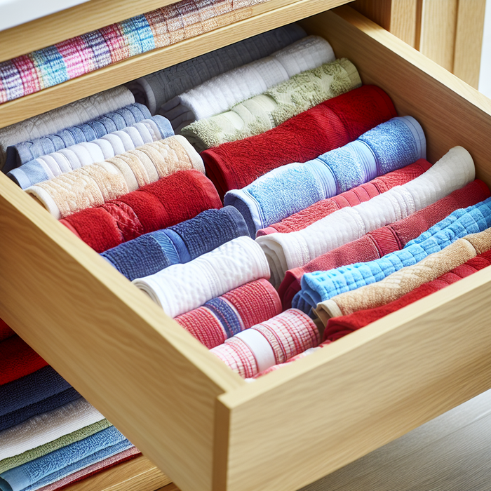 How to Store Kitchen Towels: Space-Saving Solutions & Tips
