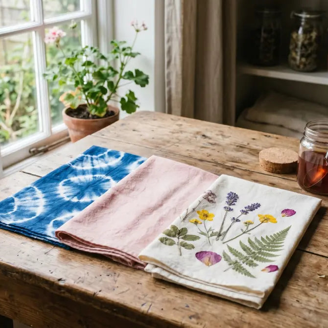 How to Dye Flour Sack Towels in 3 Steps