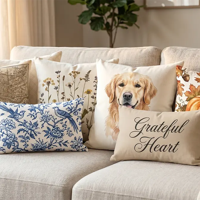 How to Sell Custom Pillow Covers on Etsy: Niches, Blanks, Pricing, and Print Methods