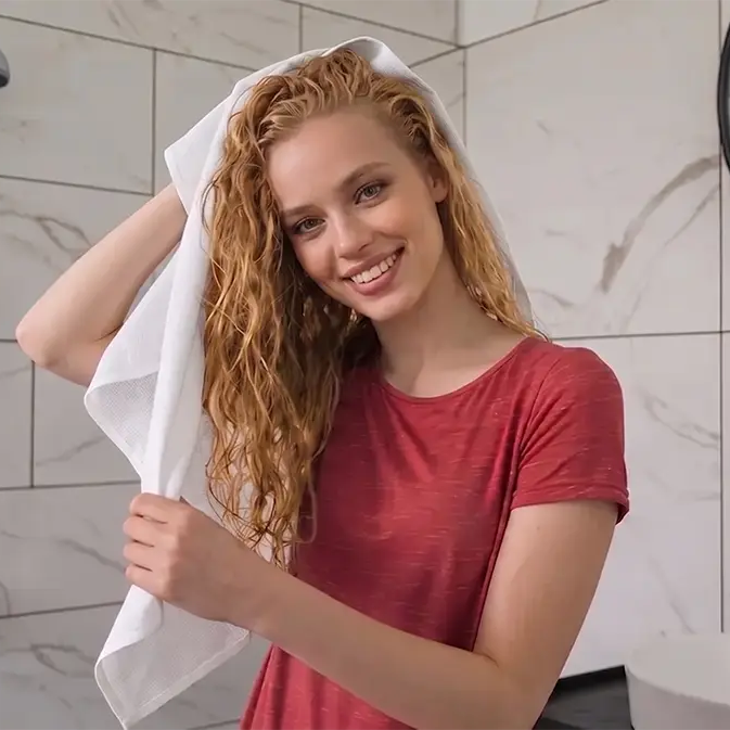The Secret to Healthier Hair: Why Flour Sack Towels Beat Traditional Towels