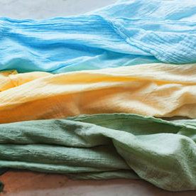 HOW TO DYE FLOUR SACK TOWELS