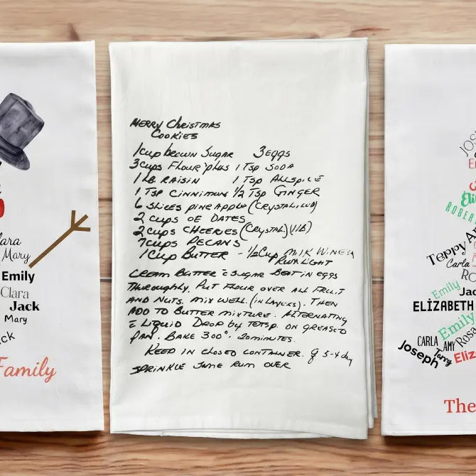 Personalized Tea Towels: Everything You Can Do With DTG Printing