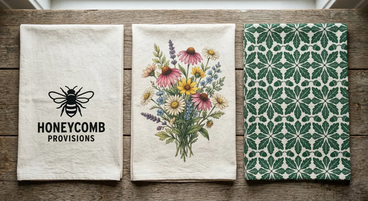 Screen Print vs DTG vs Edge-to-Edge Tea Towel Printing