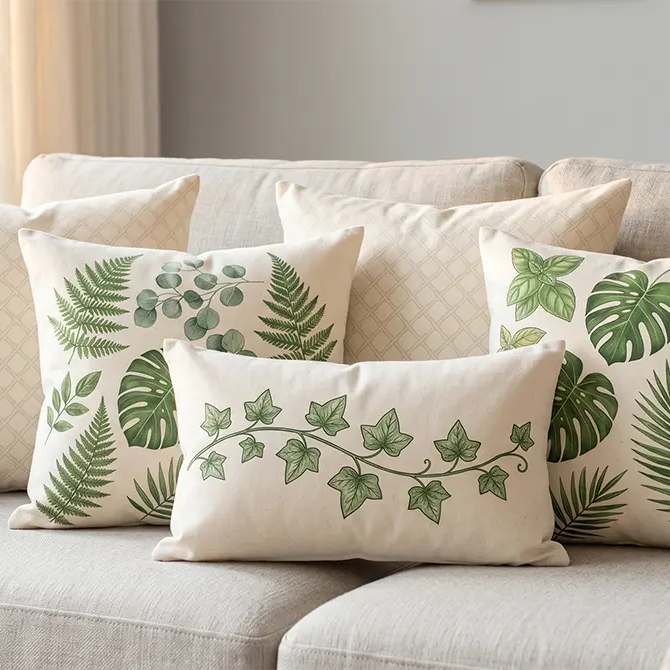 The Ultimate Guide to Throw Pillow Covers: Sizes, Fabrics, and Custom Printing