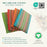 12-Pack Cotton Kitchen Towels – Salsa Stripe (16x28")