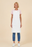 Plain White Blank Apron No Pocket — Wholesale for Screen Printing, DTG & Embroidery