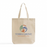 Custom Canvas Tote Bag with Gusset — 6 oz Lightweight Everyday Tote, Screen Print & DTG