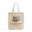 Custom Canvas Tote Bag with Gusset — 6 oz Lightweight Everyday Tote, Screen Print & DTG