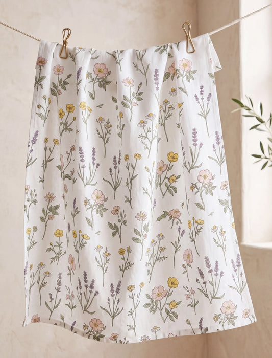 Edge to Edge Tea Towel Printing, All Over Custom Printing on Flour Sack Towels, Full Size Dish Towel Printing