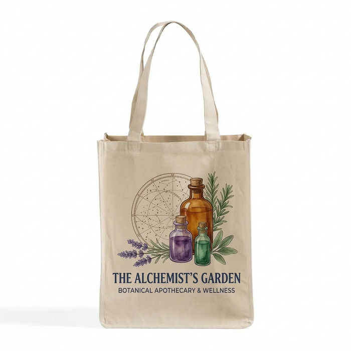Custom Extra Large Canvas Tote Bag — Jumbo 14×17×7, Deepest Gusset, Screen Print & DTG