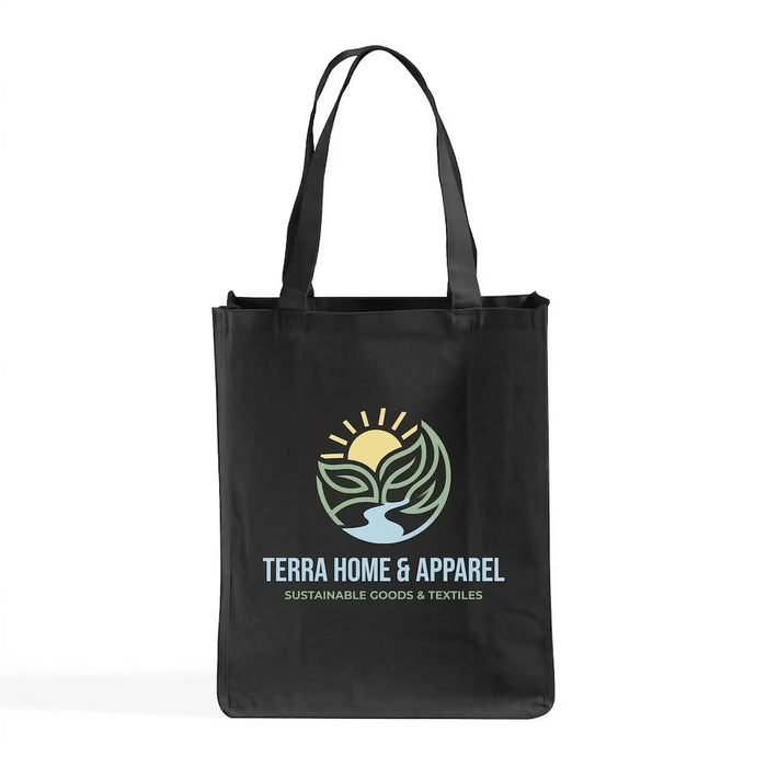 Custom Extra Large Canvas Tote Bag — Jumbo 14×17×7, Deepest Gusset, Screen Print & DTG