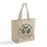 Custom Jumbo Canvas Tote Bag with Closure — 23×17×6, Hook & Loop, Screen Print & DTG