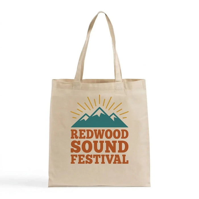 Custom Canvas Tote Bag — 6 oz Lightweight, Bulk Pricing, Screen Print & DTG