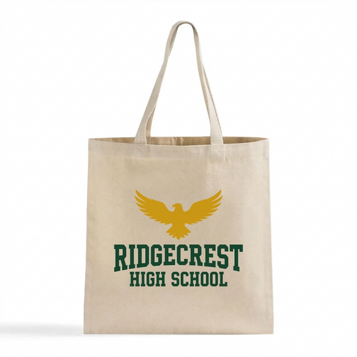 Custom Promotional Canvas Tote Bag — 12 oz, 15×16, Screen Print & DTG