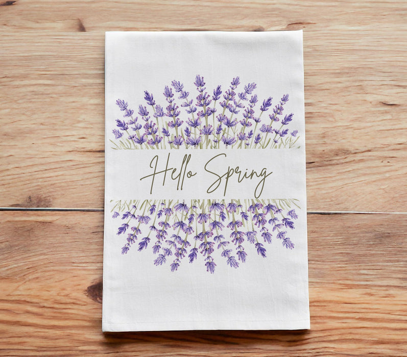 Hello Spring Tea Towels, Hello Spring Kitchen Towels