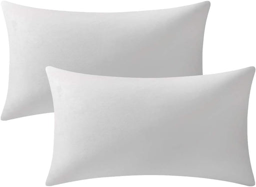 Blank Lumbar Pillow Covers 12x20 — Wholesale Cotton Twill Pillow Cases, Bulk Blanks