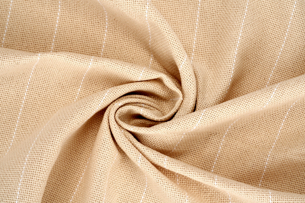 Monks Cloth, Punch Needle Fabric by the Yard, Large Overlocking Tufting Cloth with Marked Lines