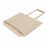 Organic Cotton Canvas Shopper Tote Bag — GOTS Certified, Heavy 10 oz, 18.5×14×4.5