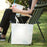 Organic Cotton Canvas Shopper Tote Bag — GOTS Certified, Heavy 10 oz, 18.5×14×4.5