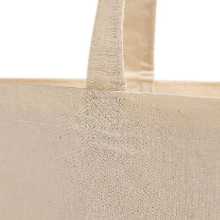 Organic Cotton Tote Bag — Blank Wholesale Certified Organic Tote, 15×16