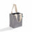 Recycled Canvas Book Tote Bag — GRS Certified Mini Tote with Full Gusset, 8×10×5