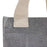 Recycled Canvas Book Tote Bag — GRS Certified Mini Tote with Full Gusset, 8×10×5