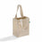 Recycled Canvas Book Tote Bag — GRS Certified Mini Tote with Full Gusset, 8×10×5