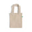 Recycled Canvas Book Tote Bag — GRS Certified Mini Tote with Full Gusset, 8×10×5
