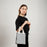 Recycled Canvas Book Tote Bag — GRS Certified Mini Tote with Full Gusset, 8×10×5