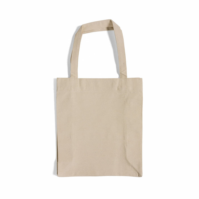 Recycled Canvas Tote Bag with Full Gusset & Interior Pocket — GRS Certified, 13×15×5