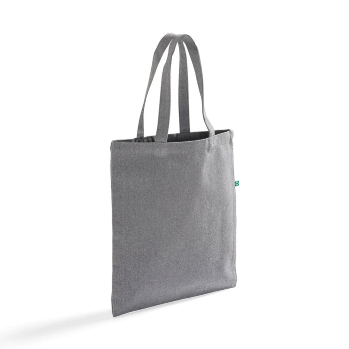 Recycled Canvas Tote Bag — Blank Wholesale Eco Tote, GRS Certified, 15×16