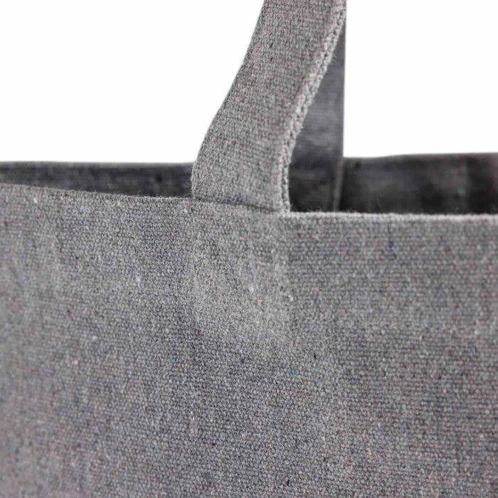 Recycled Canvas Tote Bag — Blank Wholesale Eco Tote, GRS Certified, 15×16