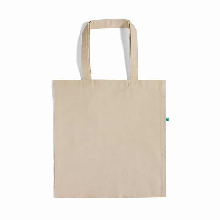 Recycled Canvas Tote Bag — Blank Wholesale Eco Tote, GRS Certified, 15×16