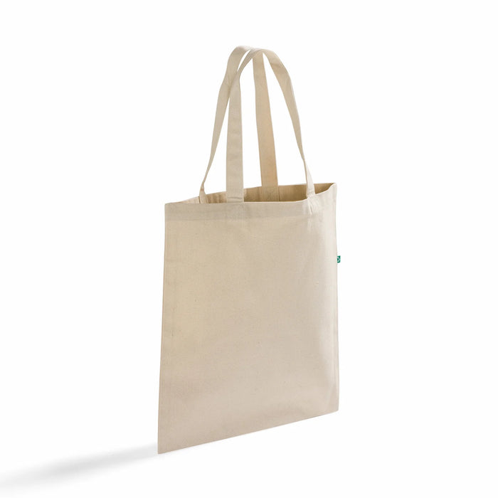 Recycled Canvas Tote Bag — Blank Wholesale Eco Tote, GRS Certified, 15×16