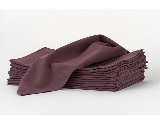 Rose Taupe Flour Sack Towels, Rose Taupe Tea Towels, Set of 12