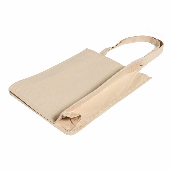 Extra Large Canvas Tote Bags Wholesale — Blank Heavy Gusseted Shopper in Bulk