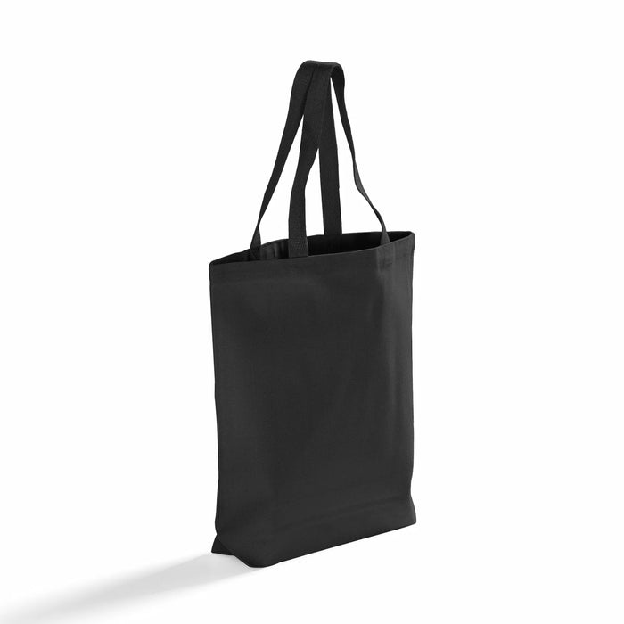 Heavy Canvas Tote Bag with Gusset — Blank Wholesale Promotional Tote, 15×16×3