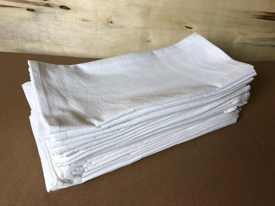 Heavyweight Flour Sack Towels, 27 x 27 Inches, Set of 12, 100% Premium  Cotton, Highly Absorbent, Multi-Purpose Kitchen Dish Towels, Perfect for