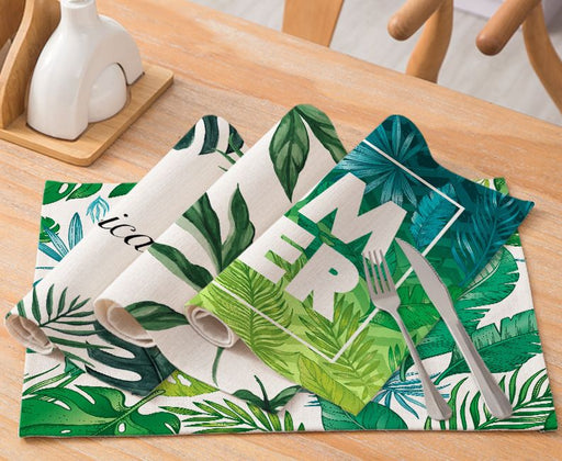 Custom Placemats, Custom Printed Cotton Placemat