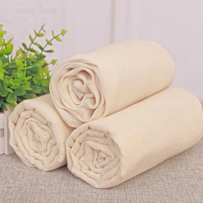 20 Pieces Grade 100 Cheese Cloths for Straining Cheesecloth Hemmed Reusable  Muslin Cloth for Straining Unbleached Cotton Cheese Cloth Bulk for Baking