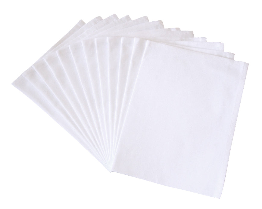 Flour Sack Napkins, Cloth Napkins, 19"x19", 100% Cotton, Set of 12