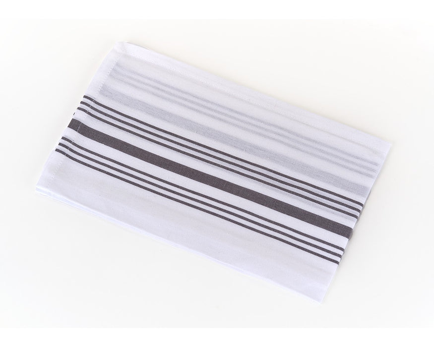 Grey Cotton Dinner Napkins 12 Units